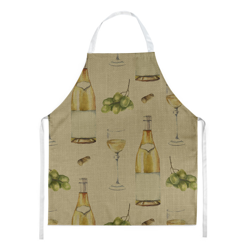 No Pattern Bib Apron