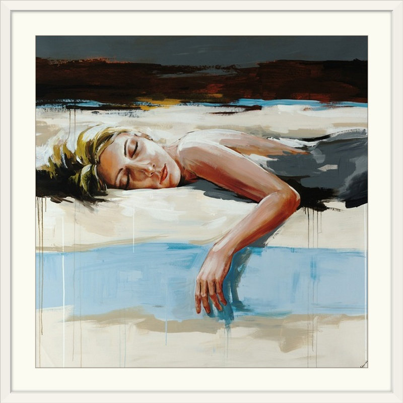 «rêve escape by sydney edmunds,, reproduction d’art, 16" H x 16" L x 1.5" D, Toile