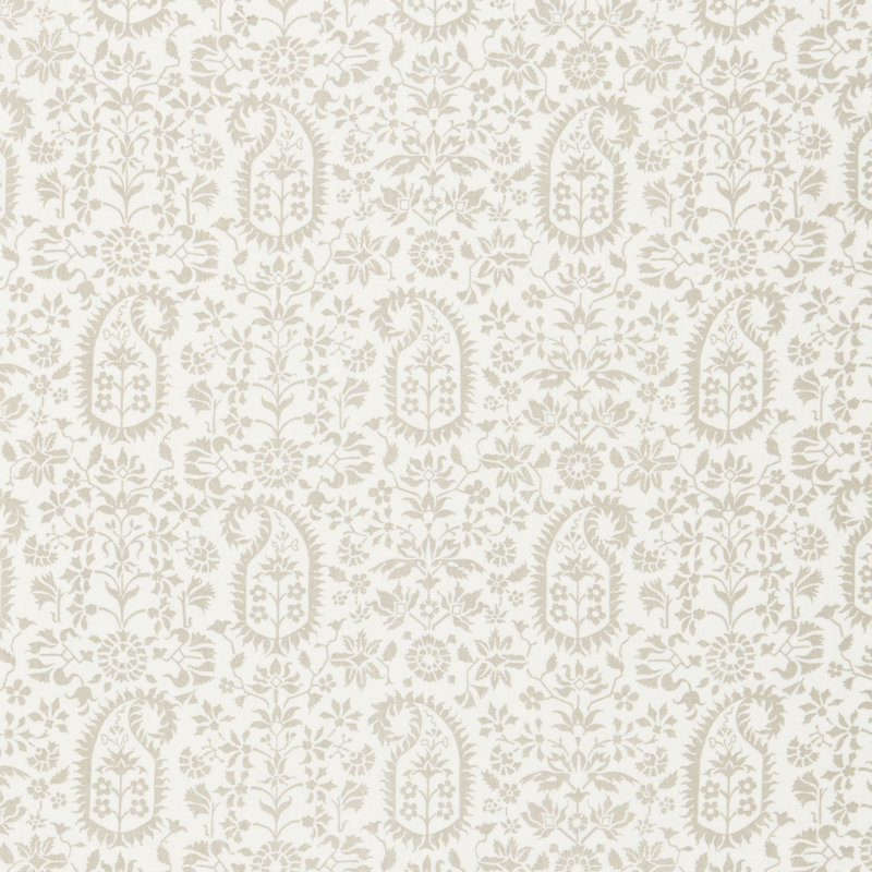 Kalika Paisley Print Fabric, Linen