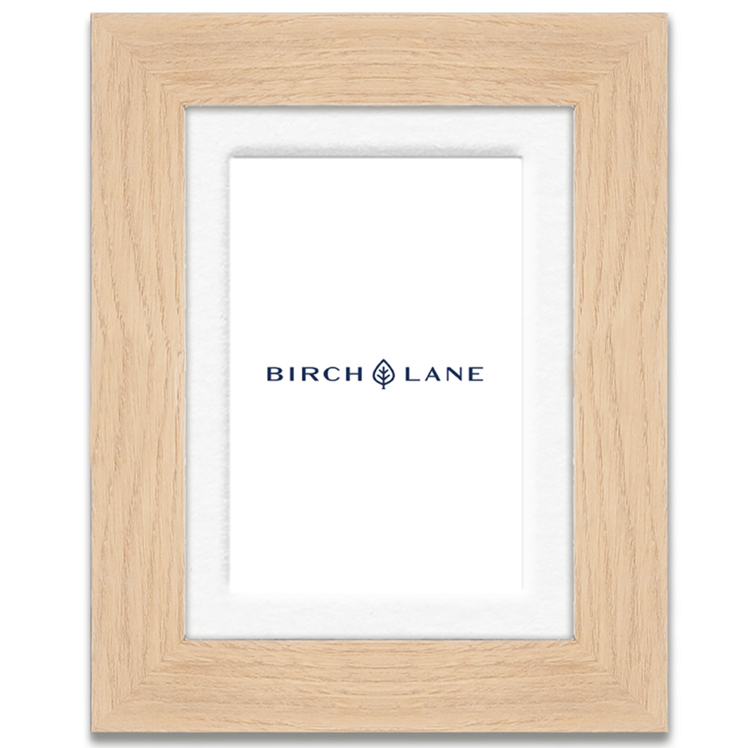Arkhurst Wood Picture Frame with Mat, Natural, 4" x 6", 8" x 10"