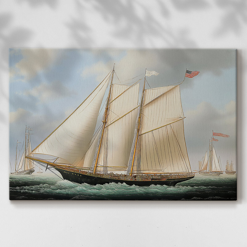 Série Nautical-CIV - Cavas enveloppés de galerie, 32 x 48