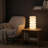 10.4'' Modern 5-Tier Stacked Bubble Ambient Glass Table Lamp with Dimmable Switch and E12 Lamp Holder for Bedroom, Living Room or Entryway-123043893