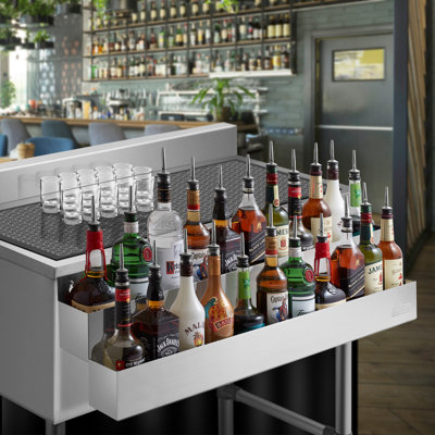Stainless Steel Liquor Display