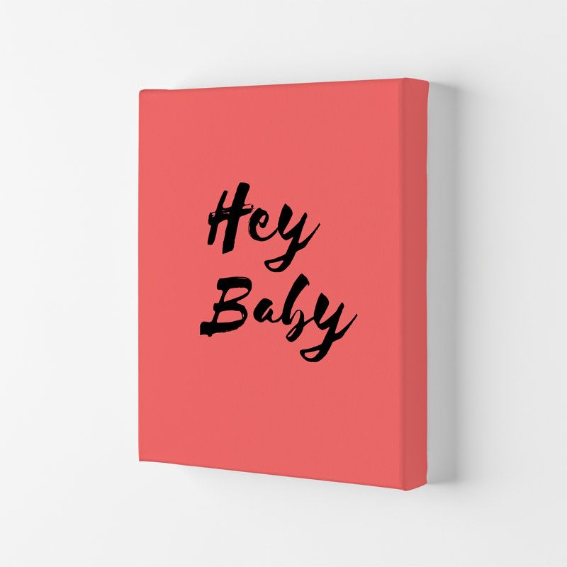 Hey Baby - Print, 84cm H x 60cm W x 1cm D, No Framed