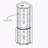 Antique Glass Corner Cabinet, Elegant Display Case For Living Room & Bar Storage, For Collections & Wine-1419111168