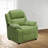 Degnan Deluxe Padded Contemporary Kids Recliner with Storage Arms-1366616012