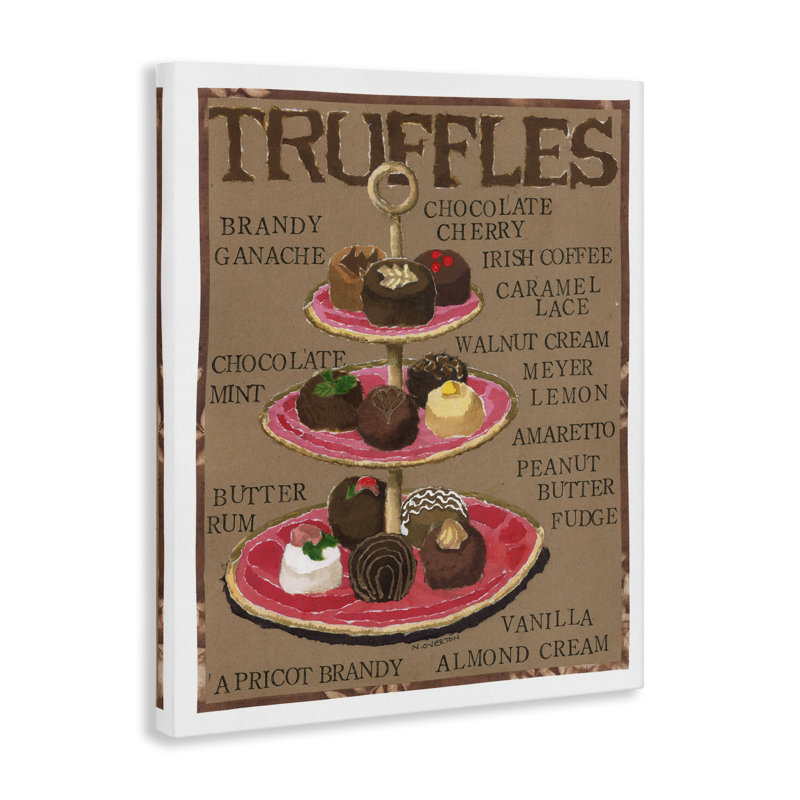 "Assortiment de truffes chocolat" par Nancy Overton, H 20 po x l 16 po