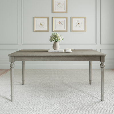 Mid-Century Modern Rectangular Dining Table