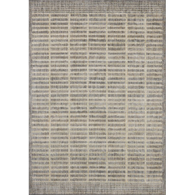 Tapis fumée / naturel Loloi Tibo