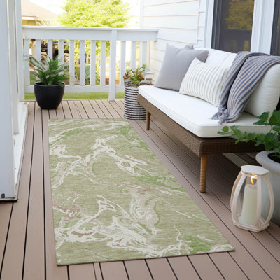 Machine Washable Indoor/Outdoor Chayden ACN1035 Rug