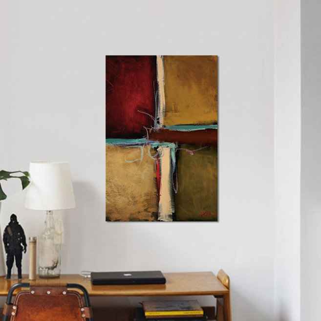 « cue », reproduction d’art sur toile, H 40 po x l 26 po x P 1,5 po, Toile tendue, Pas de tapis