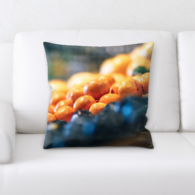 Coussin tangerines