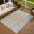 Machine Washable Indoor/Outdoor Matteson ACN2309 Abstract Rug-2123665405