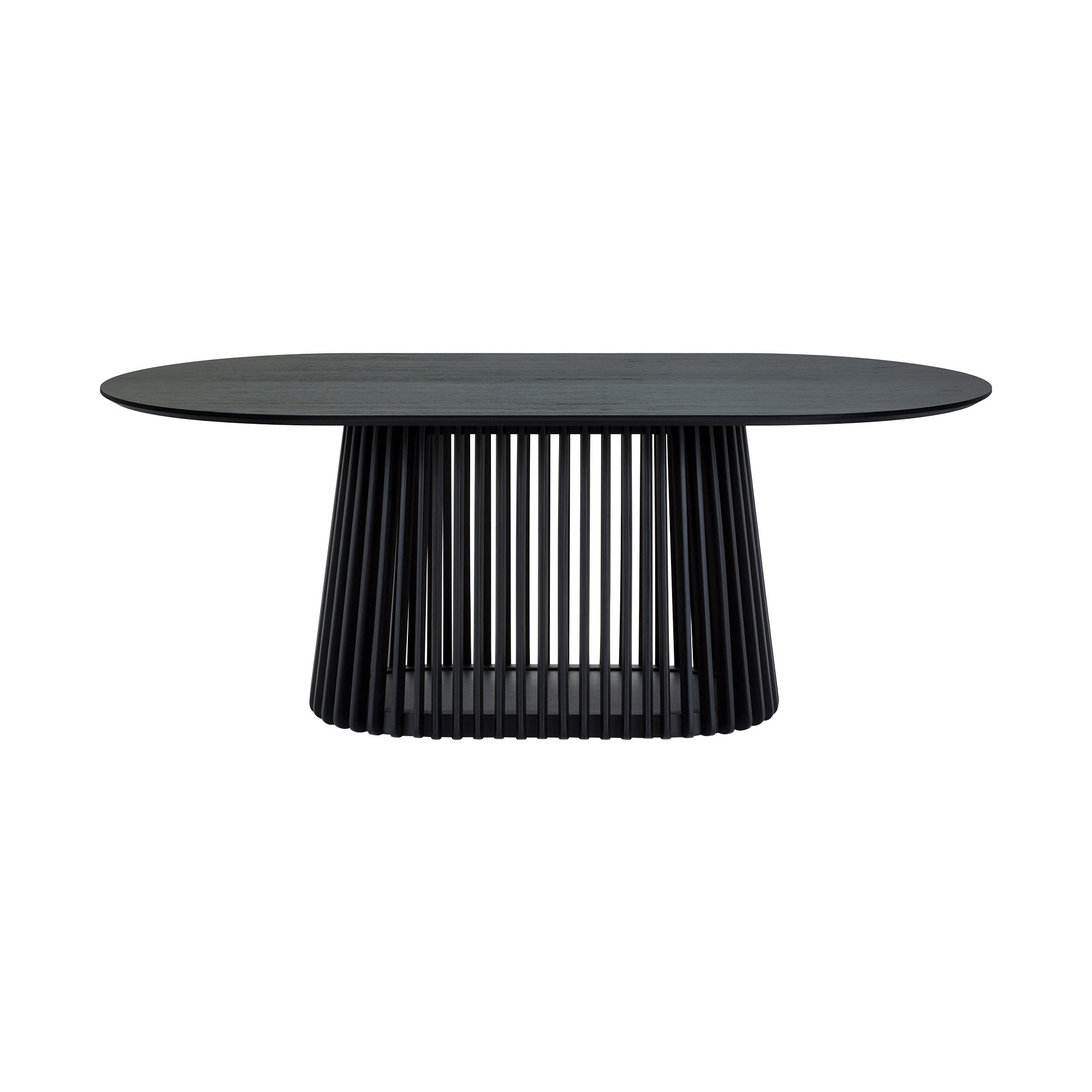 5 - Piece Extendable Dining Set, Black, Black