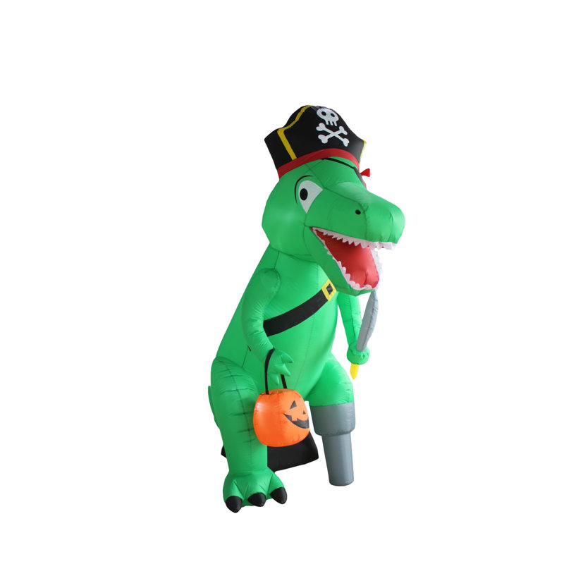 Dino pirate gonflable