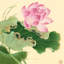Lotus in Wind 02 by Xiu Yitang - Single Picture Frame Print-1105759613