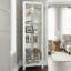 Tamsin Solid Wood Lighted Curio Cabinet-73916057