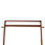 Étagère de rangement en bois massif 66,73 po H