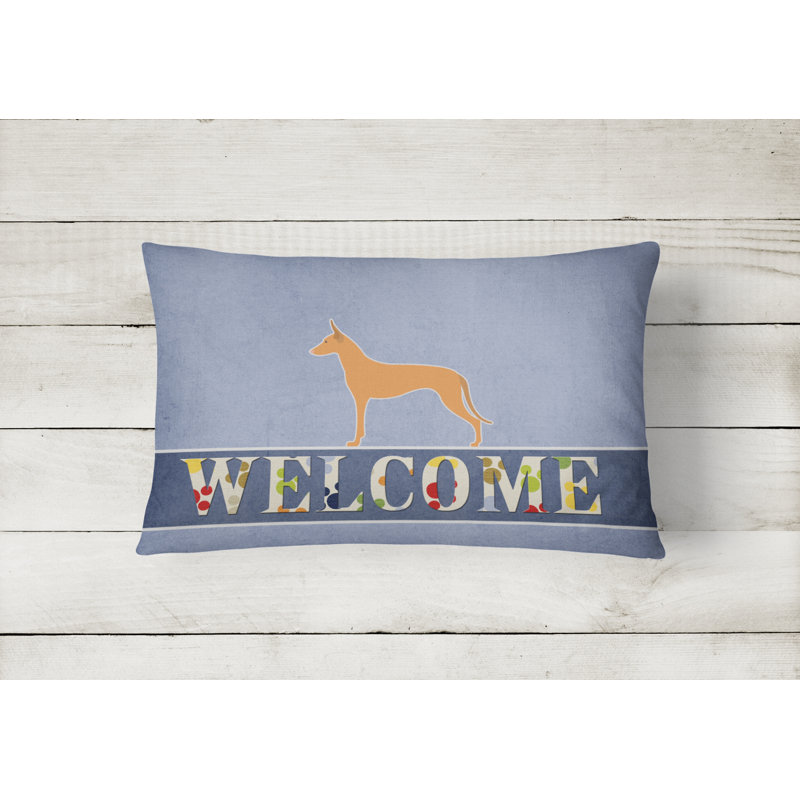 Coussin Pharaoh Hound Welcome