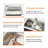 33in. Drop In/Undermount Single Bowl Kitchen Sink, 18-Gauge Stainless Steel, Handmade All-in-One Workstation with Faucet