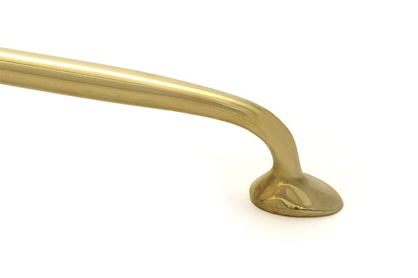 Moore Handle Pull, Polished Brass, 8.8"