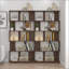 Bibliothèque moderne de rangement ouverte à 5 niveaux avec de grandes tablettes pour la maison et le bureau-323234192