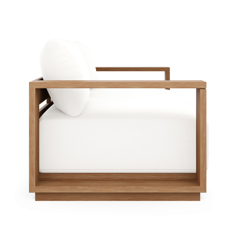 Beja Luxe Sofa - Silver, White