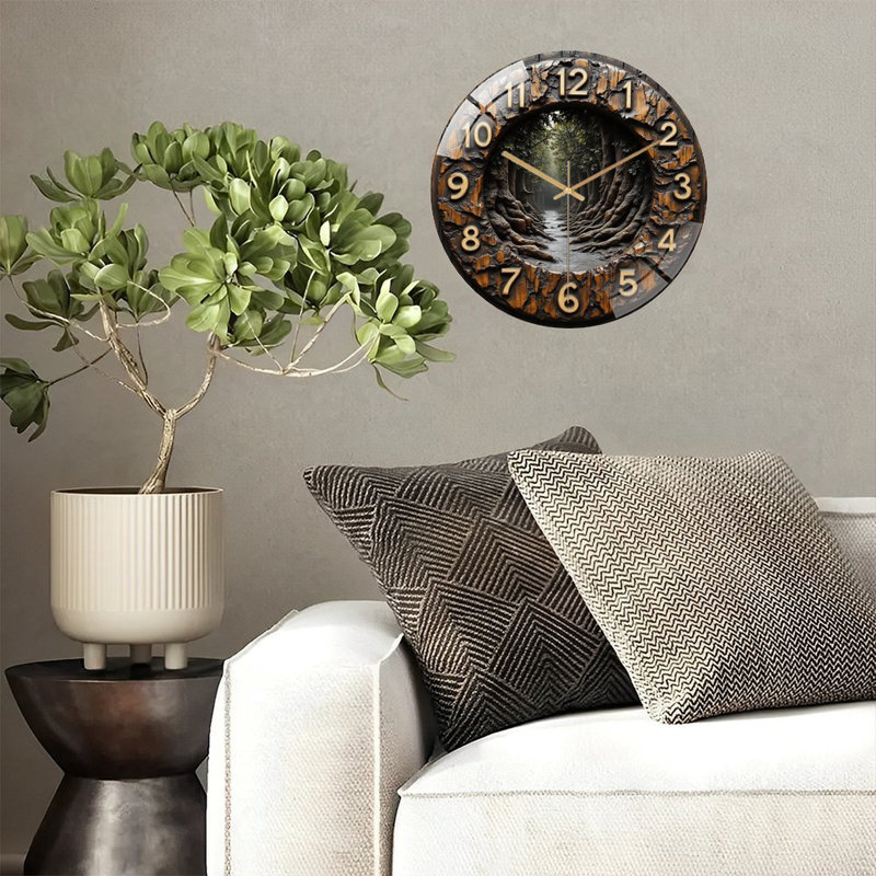Horloge murale 12 po