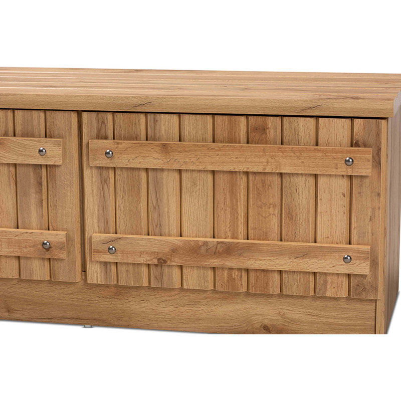 Gracelynn Solid Wood Storage Bench