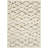 Powell Hand Tufted Nz Wool/Cotton Geometric Rug in Ivory-284066129