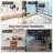 53.14 In. Tempered Glass Table Clear