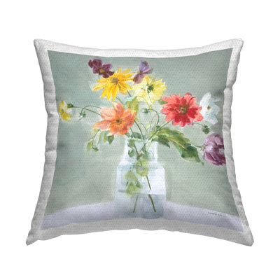 Coussin intérieur/extérieur Floral