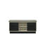 Banc de rangement avec rangement pour chaussures, rangement pour porte coulissante, sièges rembourrés, finition chêne d'ingénierie, largeur de 38,5 po