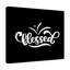 Blessed Splash Dot - Wrapped Canvas Print-1839233711