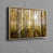 Gold Floater Framed