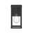 Ryle One-Light Matte Black Small Wall Lantern with Clear Glass Panels-127681964