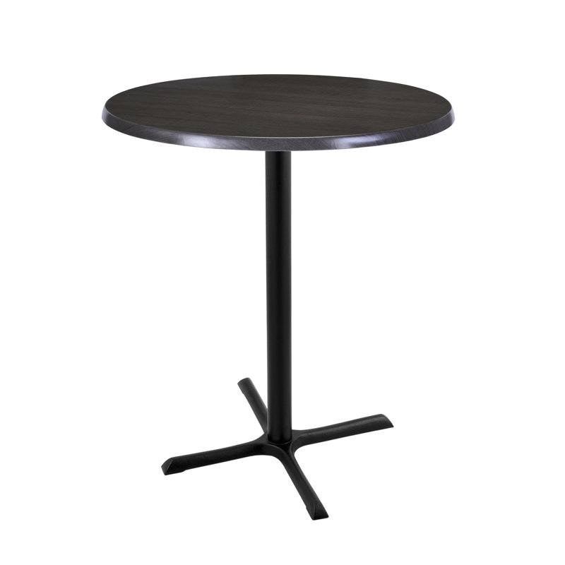 Tabouret de bar Holland, hauteur de 42 po, intérieur / extérieur, Anthracite, L 30 po x l 30 po