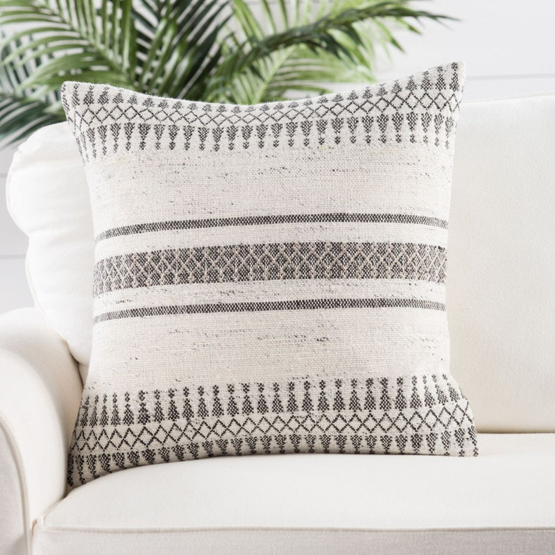 Peykan Square Pillow Cover & Insert, Down