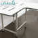 Reversible Wall Mount Folding Transfer Shower With Swing Down Legs