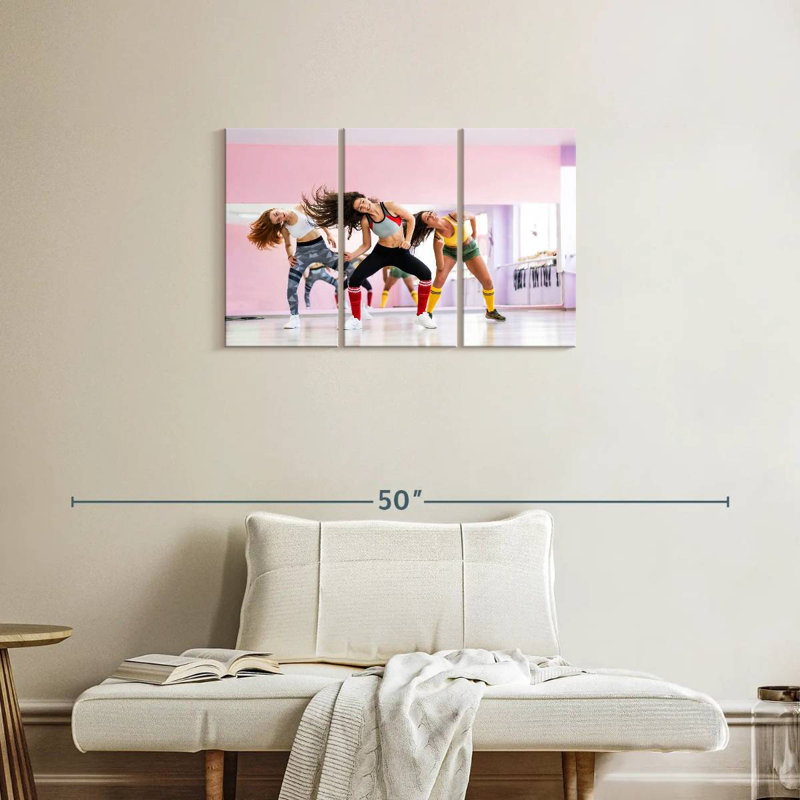 Enn Dance Class, 20" H x 33" W