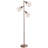 Ibis 65'' Antique Red Copper Tree Floor Lamp Set