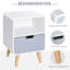 40cm W Bedside Table