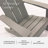 Ratcliff All-Weather HDPE Adirondack Chair-659335434
