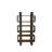 Reina 59 inch Tall Bookcase-344997312