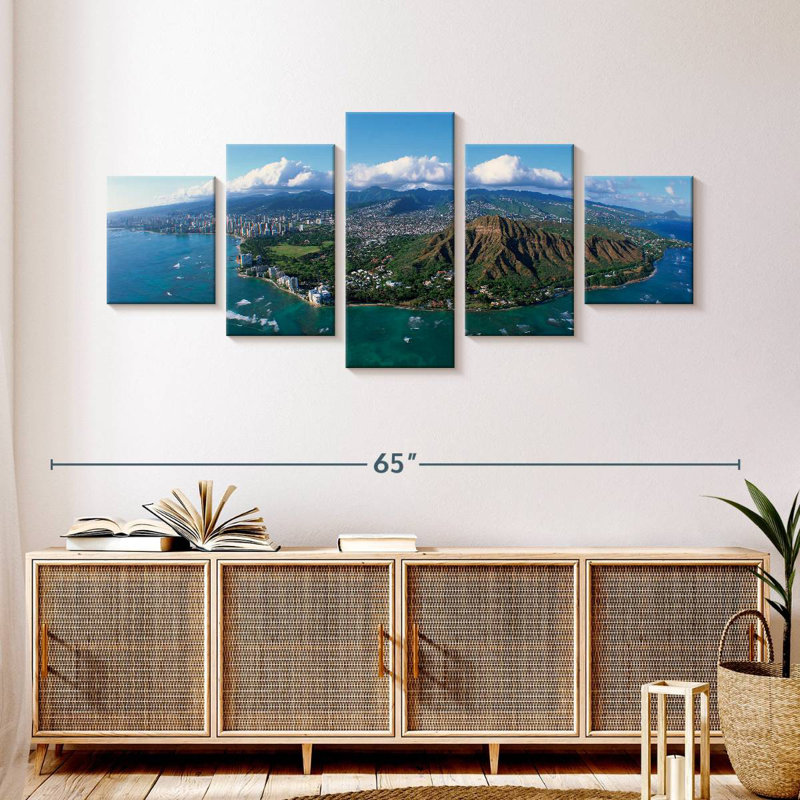 Tête de diamant Honolulu, H 24 po x l 55 po