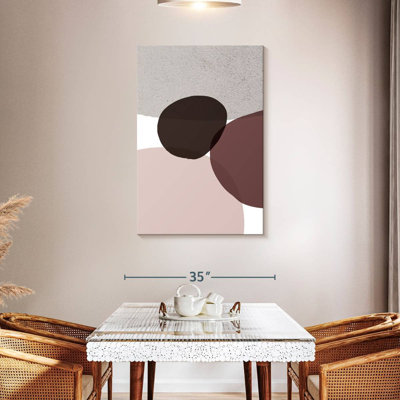 Avery Mid Century Color Dew Burgundy IX