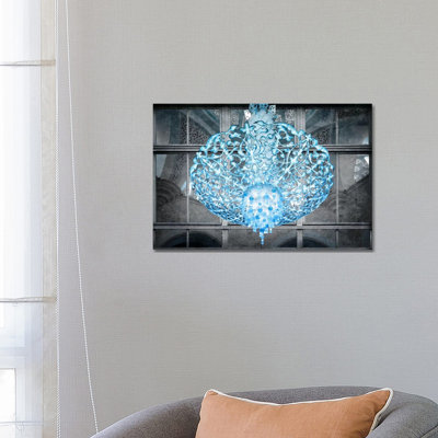 Ice Chandelier - Print on Canvas