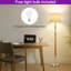 Lampe sur pied 61,4 "en bois massif et métal avec télécommande-772956059