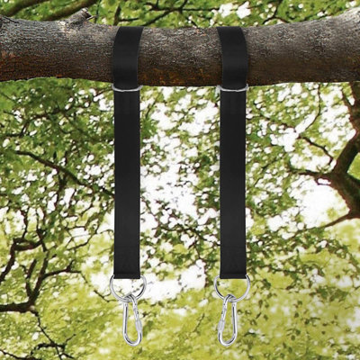 Tree Strap Set Including 2 10Ft Straps + 2 Buckles + Matching Green Tree Pad + Storage Bag Suitable For All Types Of Hammocks And Hanging Chairs by Arlmont & Co.