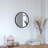 Nafne Wall Mount Shatterproof Round Accent Wall Mirror with Metal Frame-1398810197-1397083070